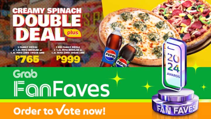 Angel’s Pizza introduces exclusive Creamy Spinach Double Deal Plus for GrabFood Fan Faves 2024